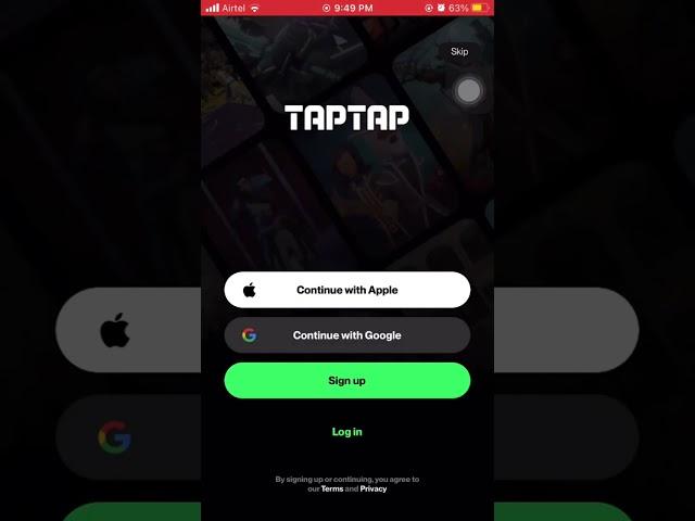 How to download tap tap app in ios | how to download bgmi using tap tap app in ios  #bgmi #taptap