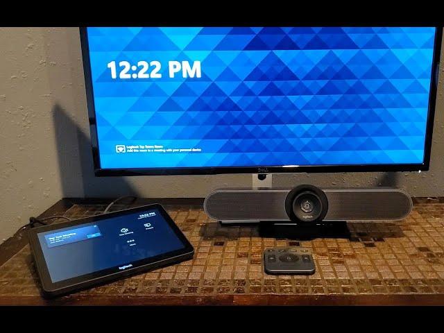 Logitech MTR (Tap + Meetup) Setup & Demo