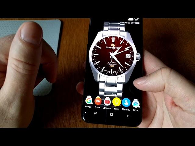 How to use a watch face as a live wallpaper on your Android phone