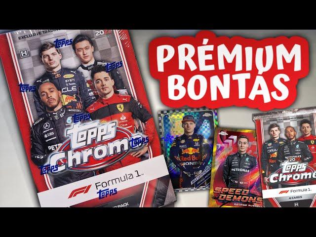 Topps Formula 1 Chrome 2022 LITE Doboz | Bontás