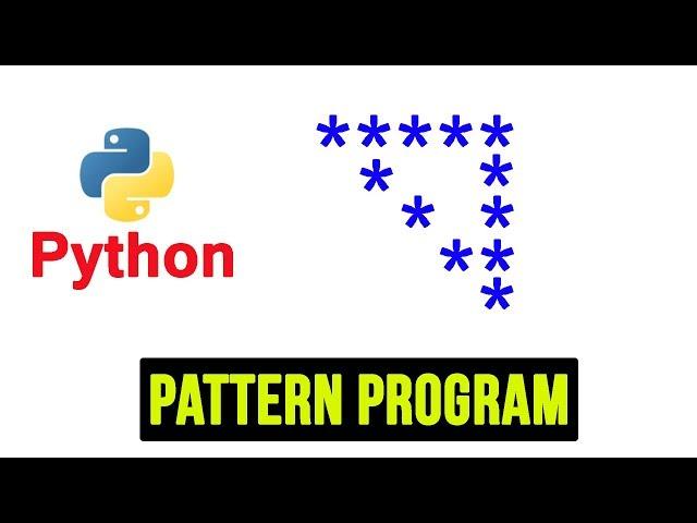 Python Pattern Programs - Printing Stars in Hollow Right Triangle Shape