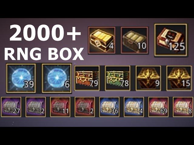 BDO - 2000+ Box Opening - Black Desert Online (150+ SHAKATU BOX , 45X VELL BOX)