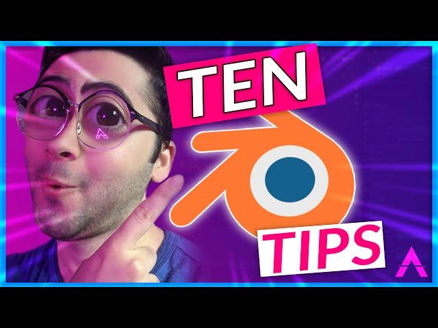 TOP 10 BLENDER ANIMATION TIPS | to help you Animate Faster!