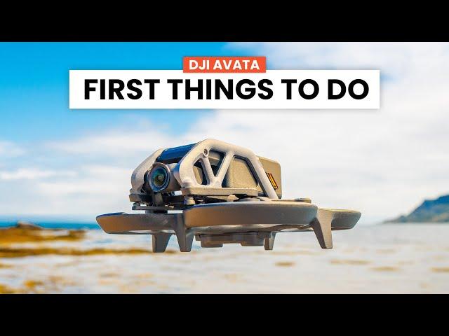 DJI Avata - First 19 Things To Do! ( Tips & Tricks )