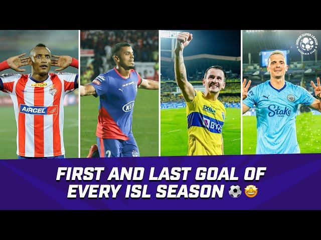 From First Kick to Final Whistle: Season's First and Last Goals | #ISL