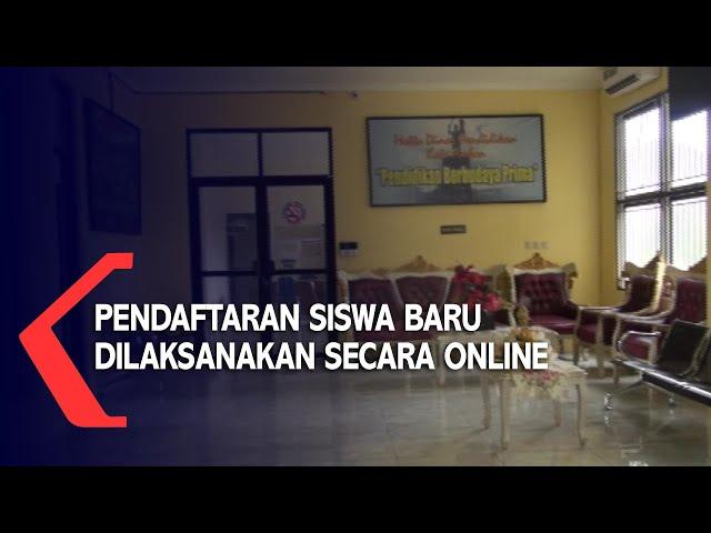 Pendaftaran siswa baru dilaksanakan secara online