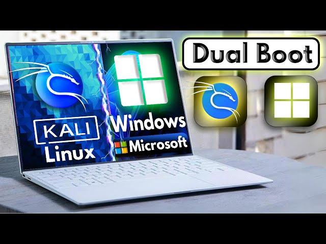 How to Dual Boot Kali Linux and Windows 10 / 11 (in 10 minutes)