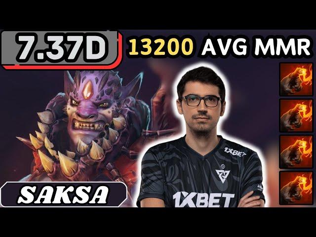 7.37d - Rank 7 Saksa LION Soft Support Gameplay - Dota 2 Full Match Gameplay