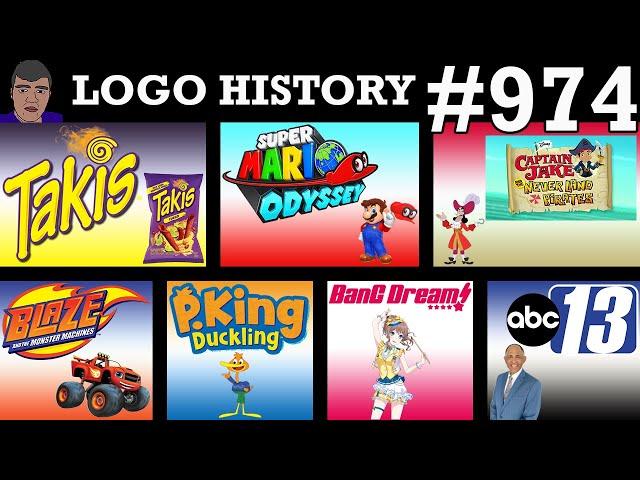 LOGO HISTORY #974 - Takis, Super Mario Odyssey, Captain Jake and the Never Land Pirates & More...