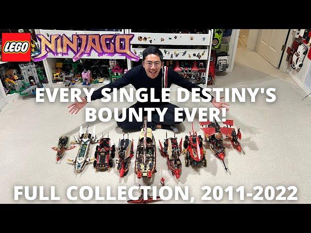 Every LEGO Ninjago Destiny's Bounty (2011-2022) - Land, Hydro, Legacy, and More!