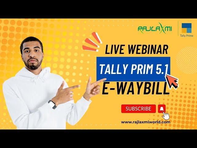 Tally Prime 5.1 E-Waybill presented by Rajlaxmi Solutions Pvt Ltd! #tallyprime #tally