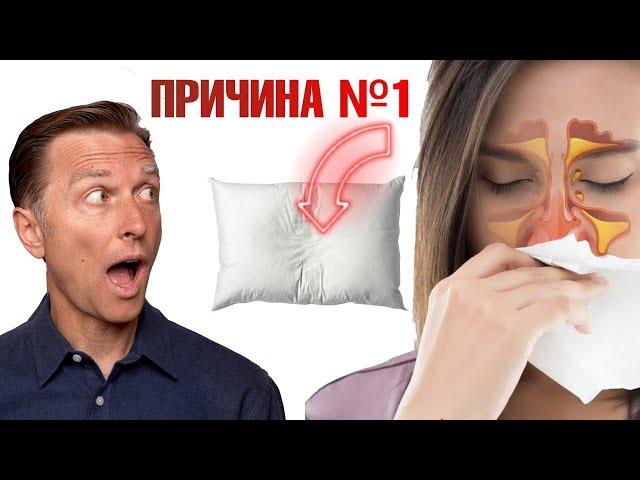 Заложен нос? Ринит? Синусит? Причина кроется в подушке...