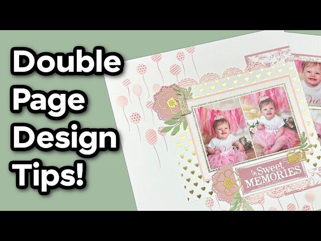 Creating Balance on a Scrapbook Layout | Crafty Concepts With Erin Celebration