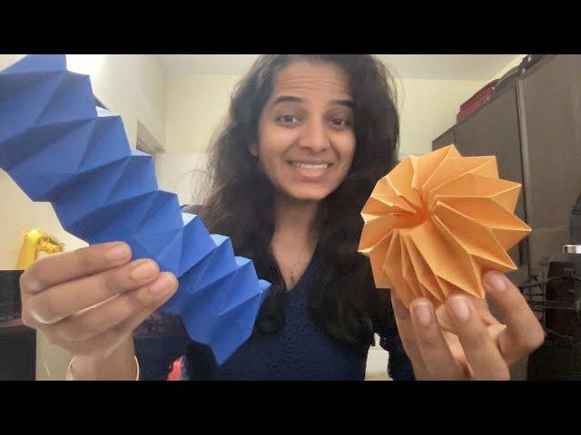 LIVE Paper Folding, Corrugation, ASMR for work, ASMR for Concentration