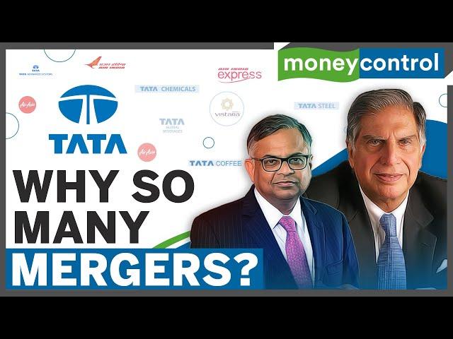 Air India-Vistara Merger Confirmed | Tata Group's Consolidation Drive | N Chandra's Merger Strategy