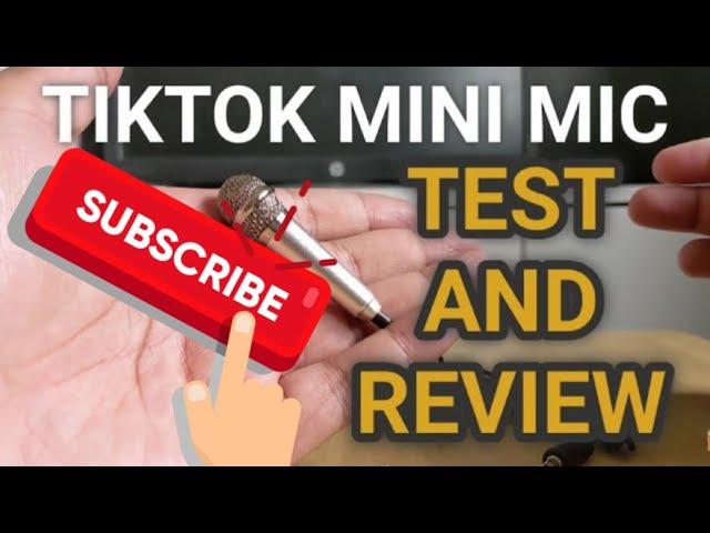 TIKTOK mini mic Link In Description