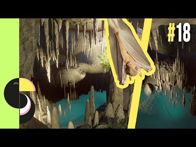 Huge DRIPSTONE CAVE With Free-Flying Bats!  | Cold Climate Zoo #18 | Speedbuild | Planet Zoo