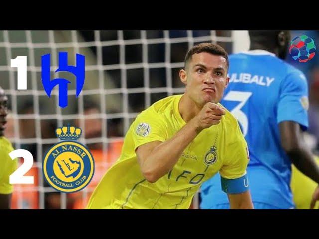 CR7 GIVES THE ARAB CUP TO AL NASSR |  AL HILAL VS AL NASSR 1-2 | HIGHLIGHTS