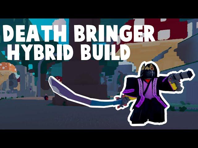 (Roblox Shadovia) INSANE Deathbringer Hybrid Build! (5K DPS)