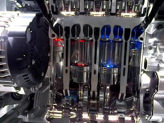 Nissan Transparent Engine Working, How Car Engine Work