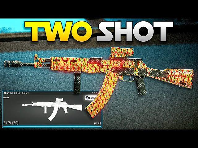 NEW *BUFFED* AK-74 CLASS is INSANE in WARZONE! (Best AK-74 Class Setup) BO6