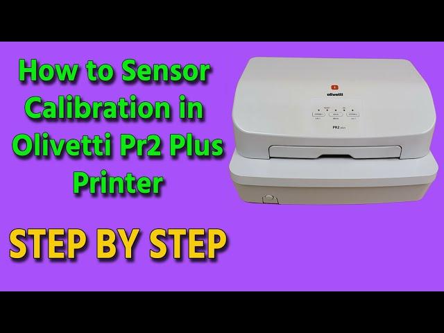 Olivetti pr2 plus Celebration Process STEP BY STEP | Configure Oliveti Passbook Printer