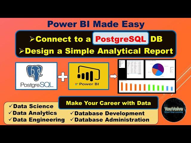 Create a Simple Analytical Report in Power BI & PostgreSQL DB