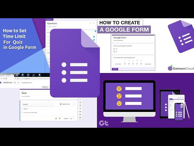 How to create GOOGLE FORM QUIZ with TIMER