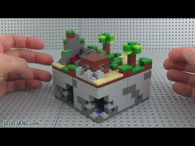  LEGO Minecraft 2013 The Forest Micro World review! 21102 re upload Ideas / Cuusoo set