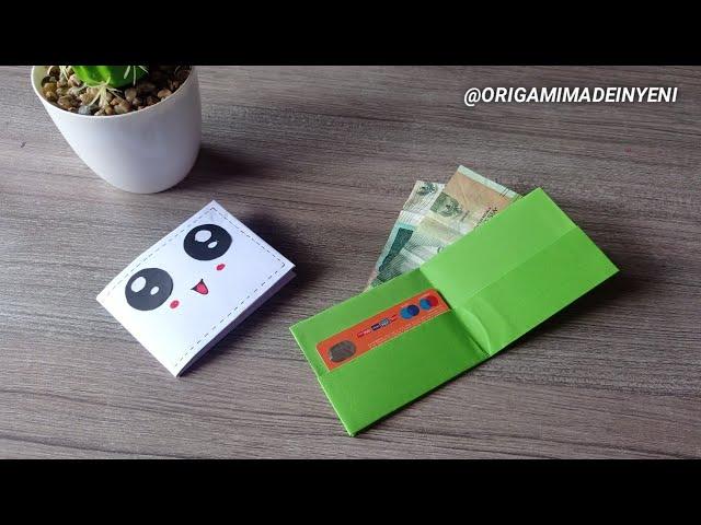 How to make a paper Wallet | An Easy Origami Wallet