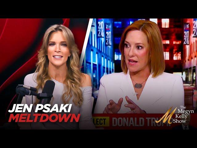 Jen Psaki Has a Meltdown on MSNBC After She Announces Trump Won, with Lowry, Cooke, Callahan