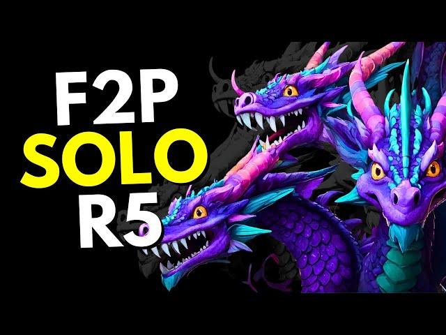 HOW TO SOLO R5 (F2P) + (BJR5) - SUMMONERS WAR