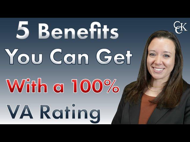 5 Benefits You Can Get With a 100% VA Disability Rating