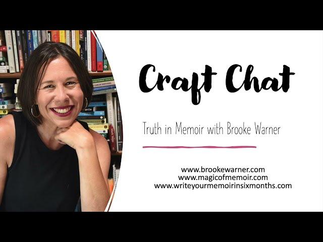 Truth in Memoir with Brooke Warner