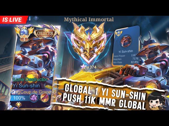 GLOBAL 1 YSS MENUJU 10 K MATCH YSS 11 K MMR !!!