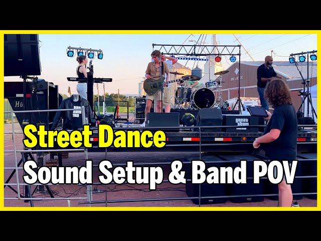 Street Dance Gear Breakdown & Band Setup: Behind the Scenes