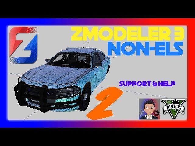 NON ELS HELP - MAKING NON ELS VEHICLES - ZMODELER 3 SUPPORT - GTA V MODDING