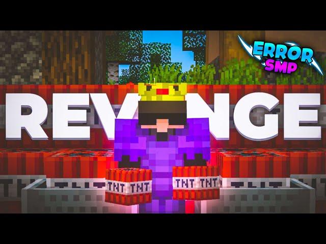 Using TNT minecart to get revenge on my enemies in ErroR SMP ( Season 2 - Ep 2 )