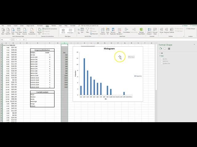 GA 8 Using Desktop Excel