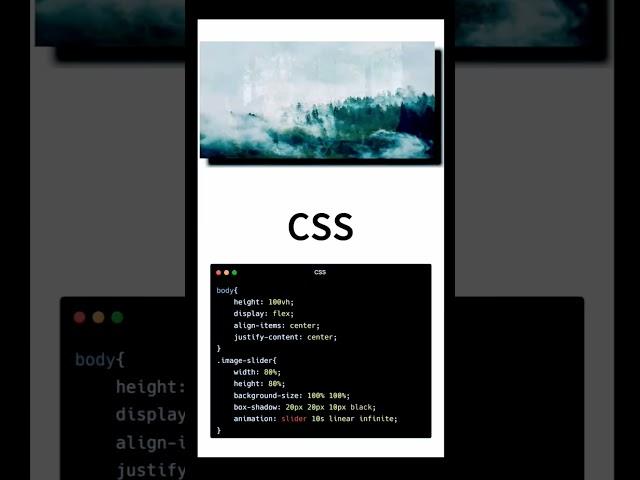 HTML & CSS Slider Animation #html #css #animation#programmer #programmingisfun