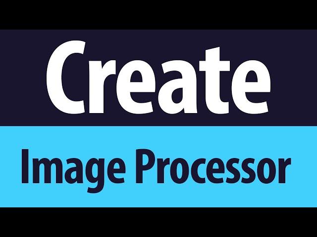 How to Batch Process using Scripts-Image Processor in Adobe Photoshop CC