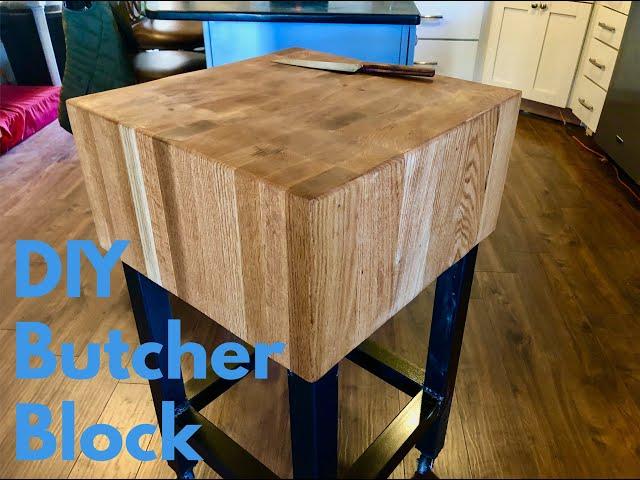 Oak Butcher Block Build