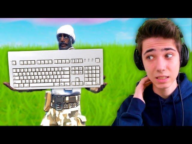 ich spiele das 1. Mal mit MAUS und TASTATUR in Fortnite!