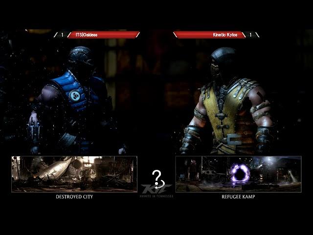 KIT 2018 - Mortal Kombat X - Oakless (Sub-Zero) vs Kinetic Kyles (Scorpion) [1080p/60fps]