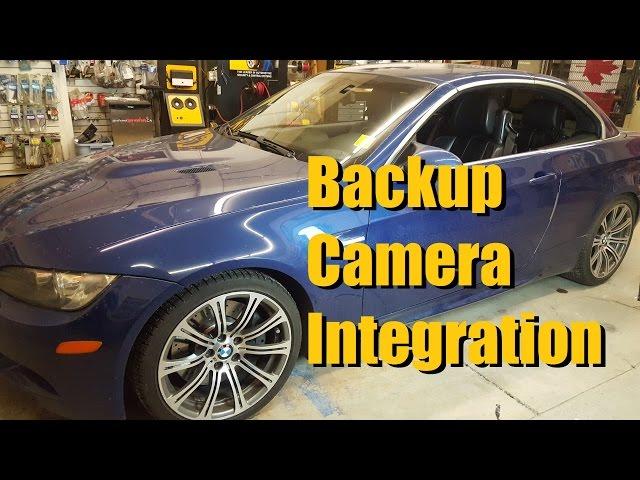 Builds: 2009 BMW M3 Backup Camera Integration NAV-TV | AnthonyJ350