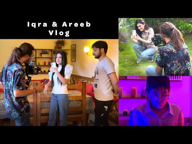 iqra Kanwal & Areeb Pervaiz Vlog Samsung ad