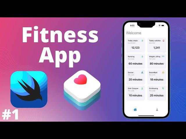 Fetch User's Step Data with HealthKit | Fitness App SwiftUI #1