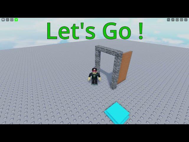 How to Make an Animated Door (Roblox Obby Creator)