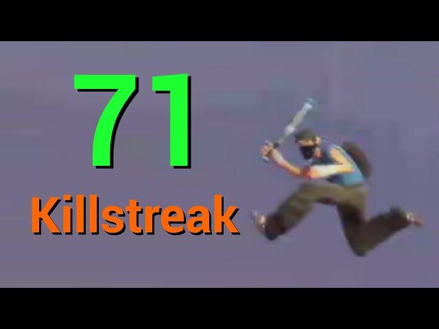 [TF2] Scout Gameplay (71 Killstreak)