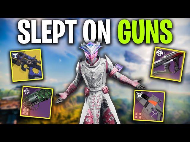 TOP 10 POWERFUL Weapons That No One Is Using Right Now... Destiny 2 Weapon Guide